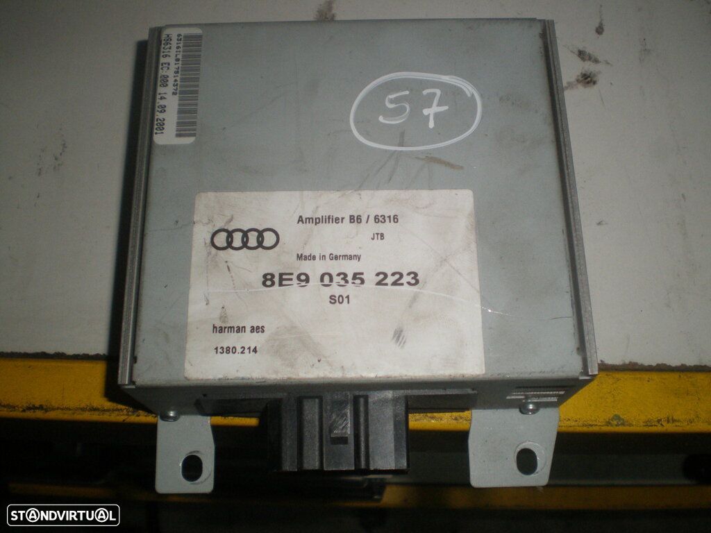 Amplificador 8E9035223 AUDI A4 B6 B7 - 1
