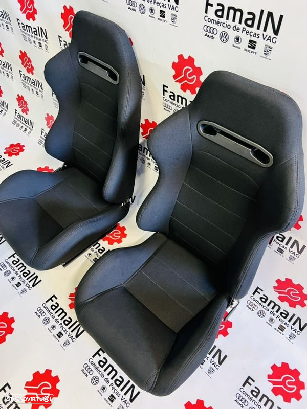 Backets desportivas universais - Estilo Recaro / Mod.2025 - 3