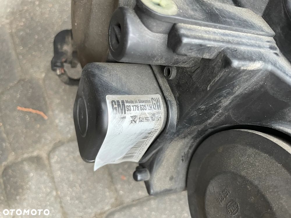 OPEL ASTRA H III LIFT PRZÓD KOMPLETNY ZDERZAK LAMPA REFLEKTOR LEWY przedni GRILL lampa reflektor LEWA PRAWA GTC Hella Z167 - 6