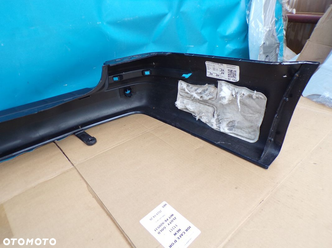 VW Transporter T6 15- zderzak tylny tył wersja z KLAPĄ czujniki parkowania - 11