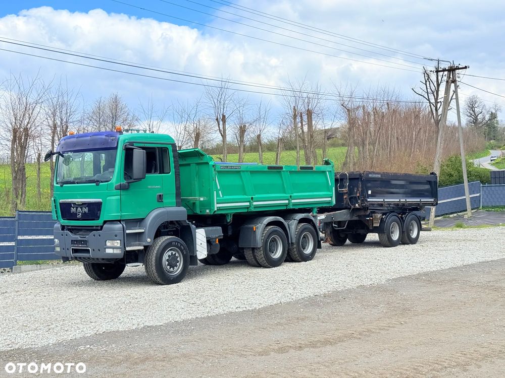 MAN * TGS 26.440 MAN  * Kiper / Wywrotka * 6x6 * Sprowadzona * Tandem Kiper Zestaw * Bordmatik * Stan Perfekcyjny - 2