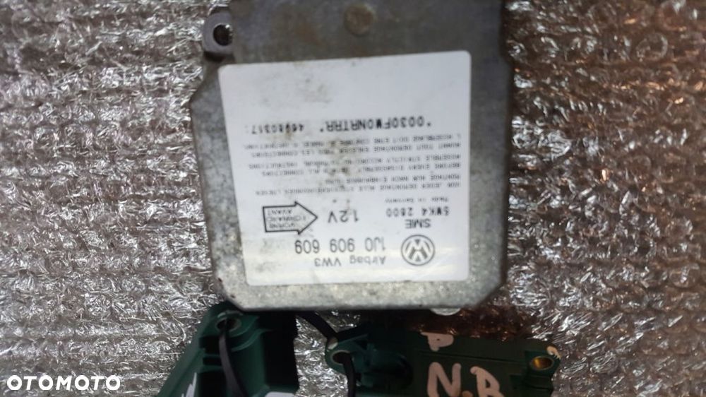 SENSOR CZUJNIKI AIRBAG KPL VW NEW BEETLE 1J0909609 - 2