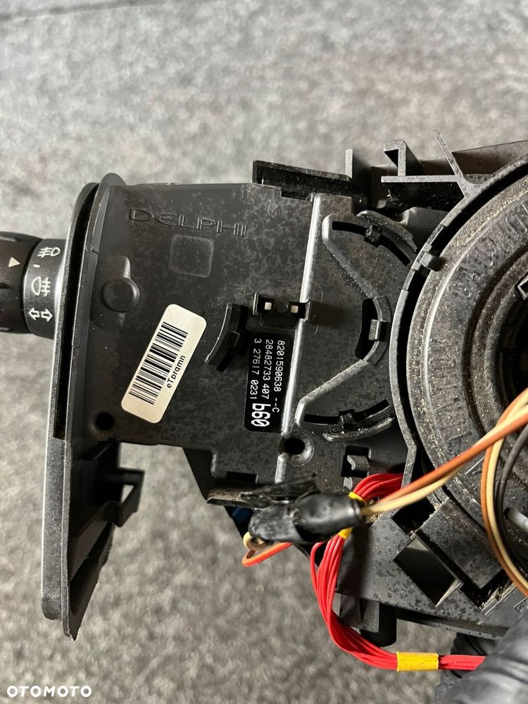 renault clio III przełącznik zespolony taśma 8200627598 - 4