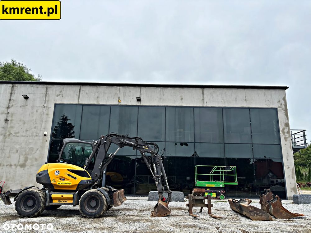 Mecalac 9 MWR KOPARKA KOŁOWA 2019R | 11 MWR, 15 MWR, KOMATSU PW 98, TEREX TW 95 110, WACKER NEUSON 100, YANMAR - 3