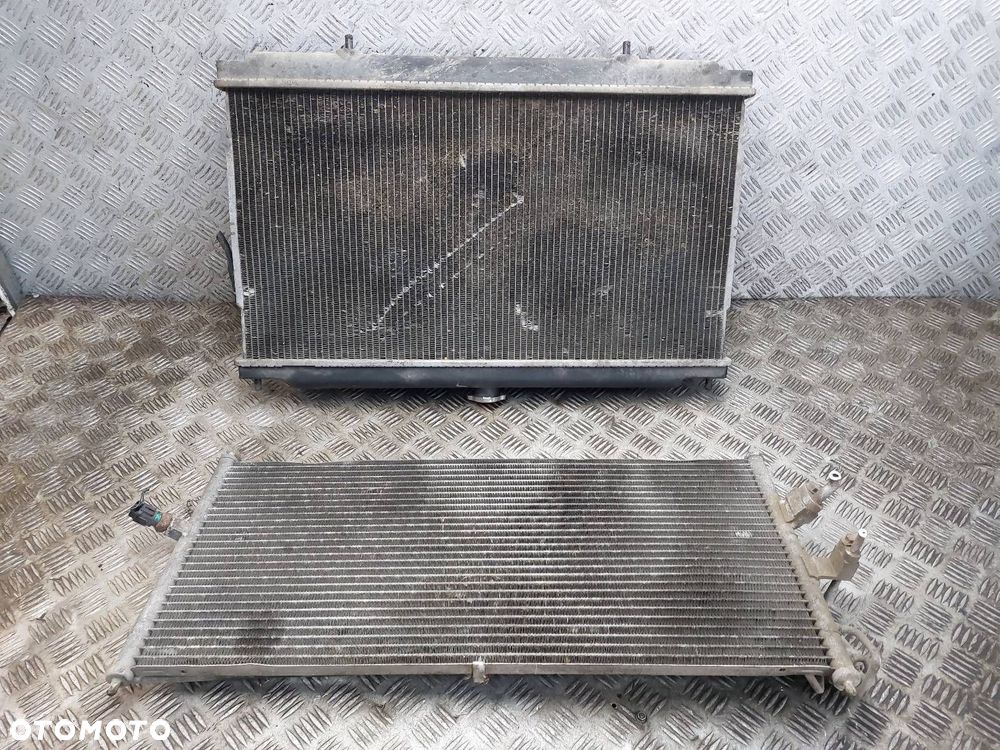 CHŁODNICE KOMPLET WENTYLATORY NISSAN ALMERA N16 1.5 DCI 92100-BN900 - 3