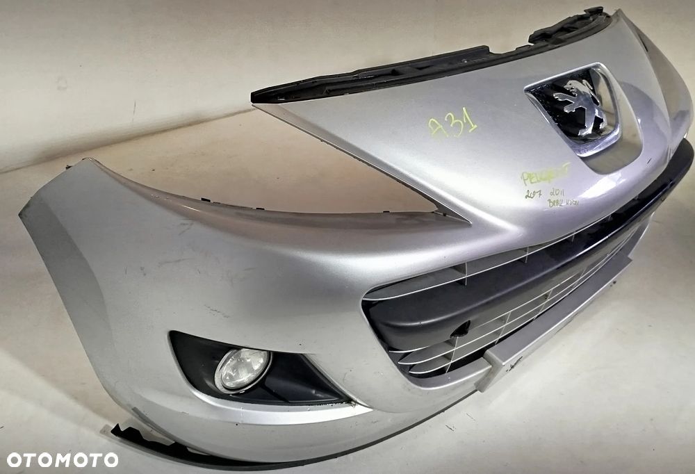 ZDERZAK PRZEDNI PRZÓD PEUGEOT 207 06-12 - 3