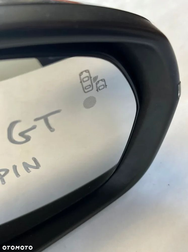 Lusterko Prawe PEUGEOT 3008 II  GT 10+8 18pin  Asystent - 6
