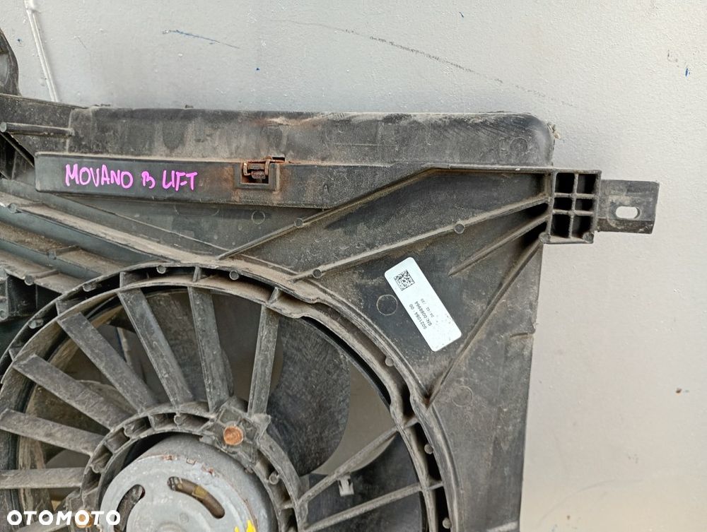 wentylatory chłodnicy renault master III movano B lift 2.3 dci 2019-2024r 214813663R - 4