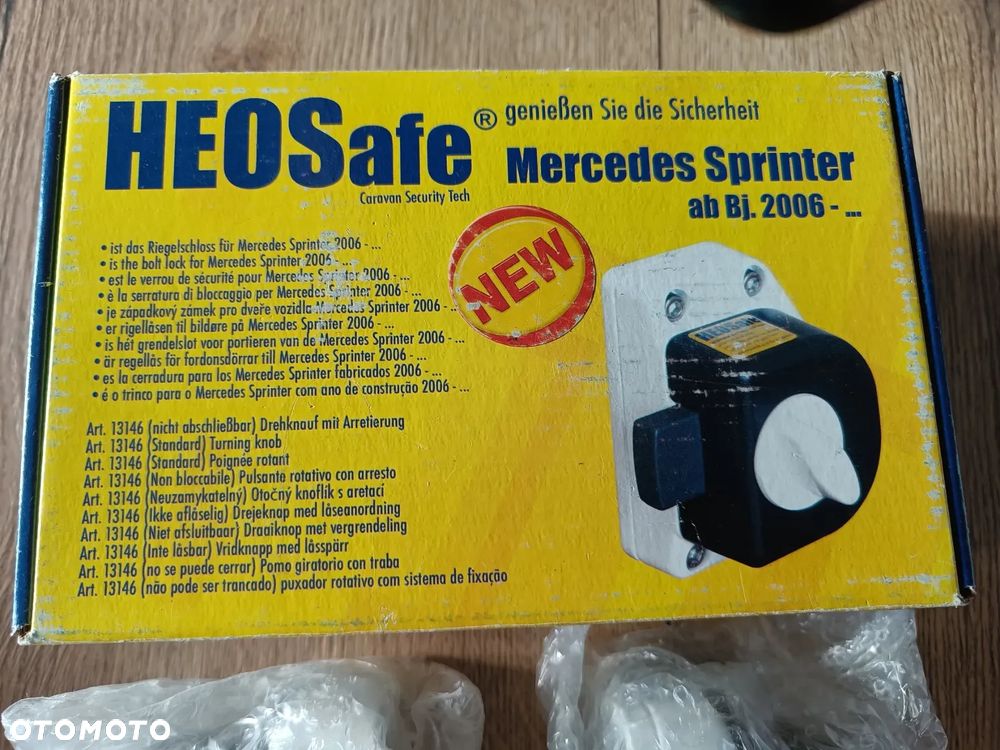 Zabezpieczenie Drzwi Heosafe Sprinter 06- zamek Heosolution kamper - 2