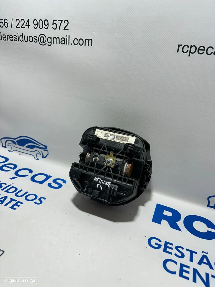 .Airbag Volante Condutor Original PSA Citroen C4 96823829ZD 2004 - 2013 - 8