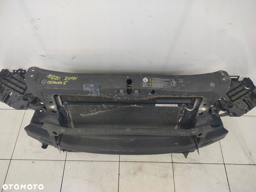 skoda octavia ii lift vrs 08r- pas przedni chłodnice komplet 2.0 tdi 170 km - 4