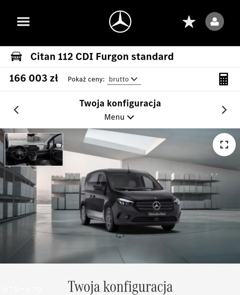 Mercedes-Benz Citan 112 CDI, 1.5 D, 116KM, 3-OSOBOWY, PRO, 3 wyświetlacze - 39