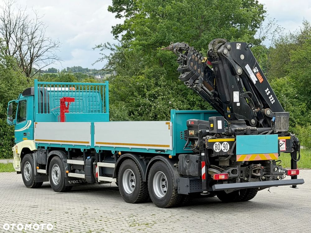 Volvo FMX 410 * SKRZYNIA 7,10 m * HIAB 322 EP - 5 HIPRO + PILOT * 8x4 - 6
