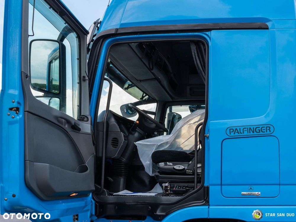 Mercedes-Benz ACTROS 4155 8x4 Palfinger PK 78002 SH HDS Fly Jib Wciągarka Siodło - 13