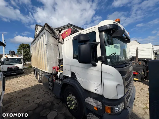 Scania P340  Euro 6 wywrotka aluminiowa / dźwig hds / śmieciarka - 2