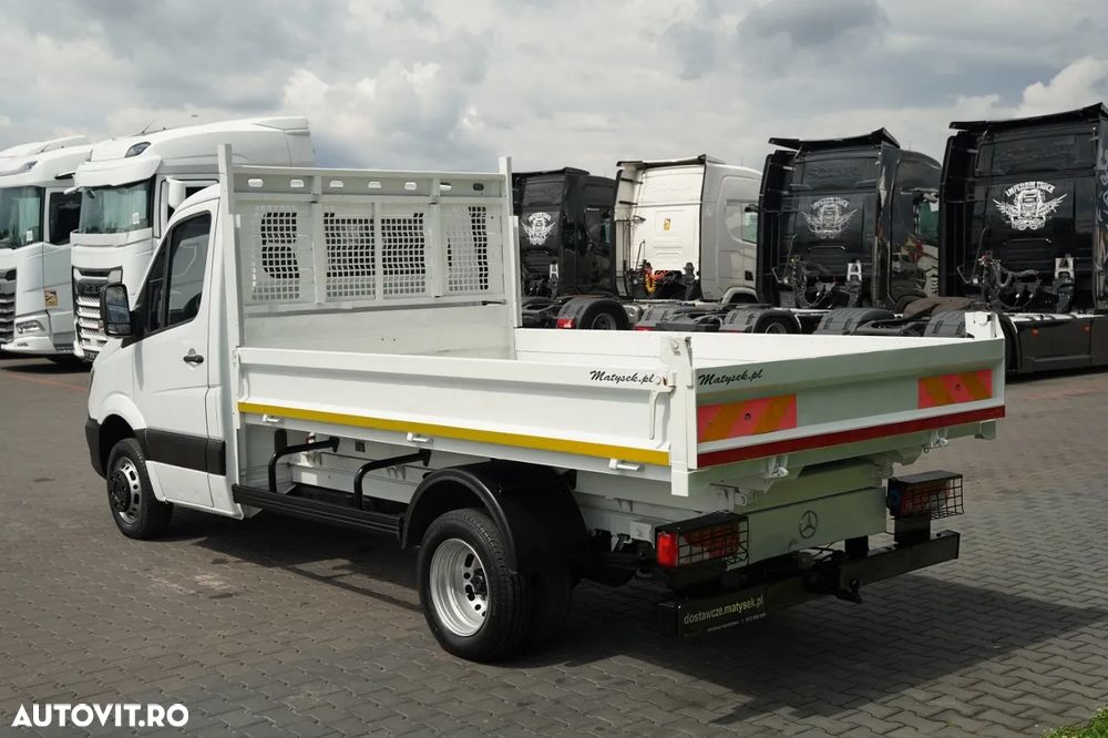 Mercedes-Benz SPRINTER / BASCULATOR - 3.5M / DUBLU / MANUAL / IMPORTAT - 16