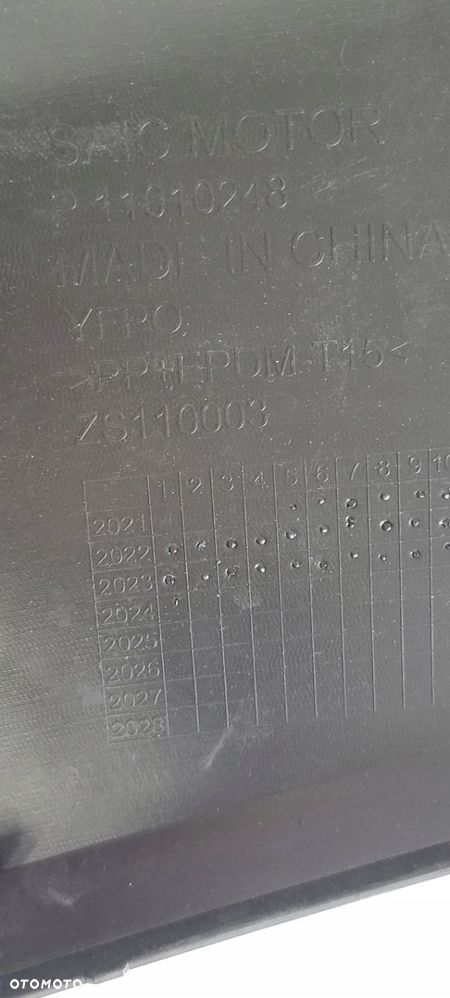 ZDERZAK PRZÓD PRZEDNI MG ZS EV LIFT 2021- P11010248 P11010246 NOWY - 11