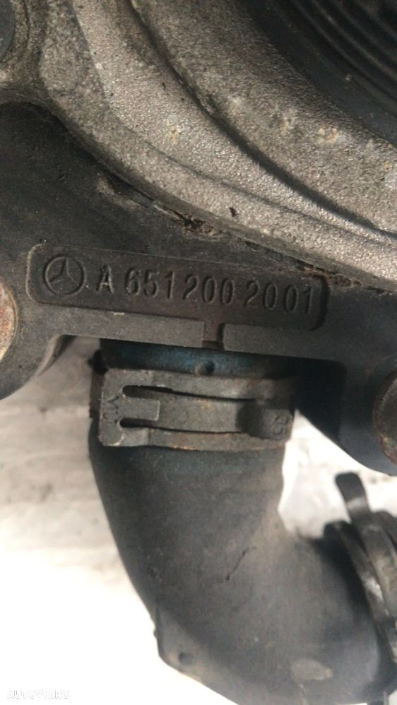 Pompa de apa cu carcasa Mercedes E class W212 2.2 cdi a6512002001 - 2