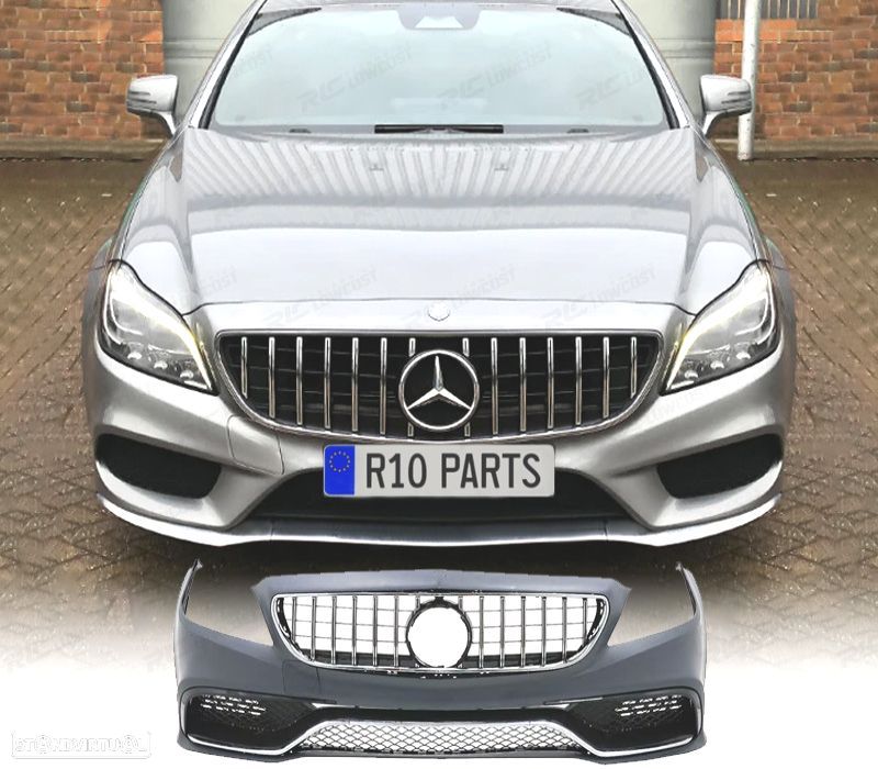 PÁRA-CHOQUES FRONTAL MERCEDES CLASE CLS W218 11-14 LOOK AMG - 1