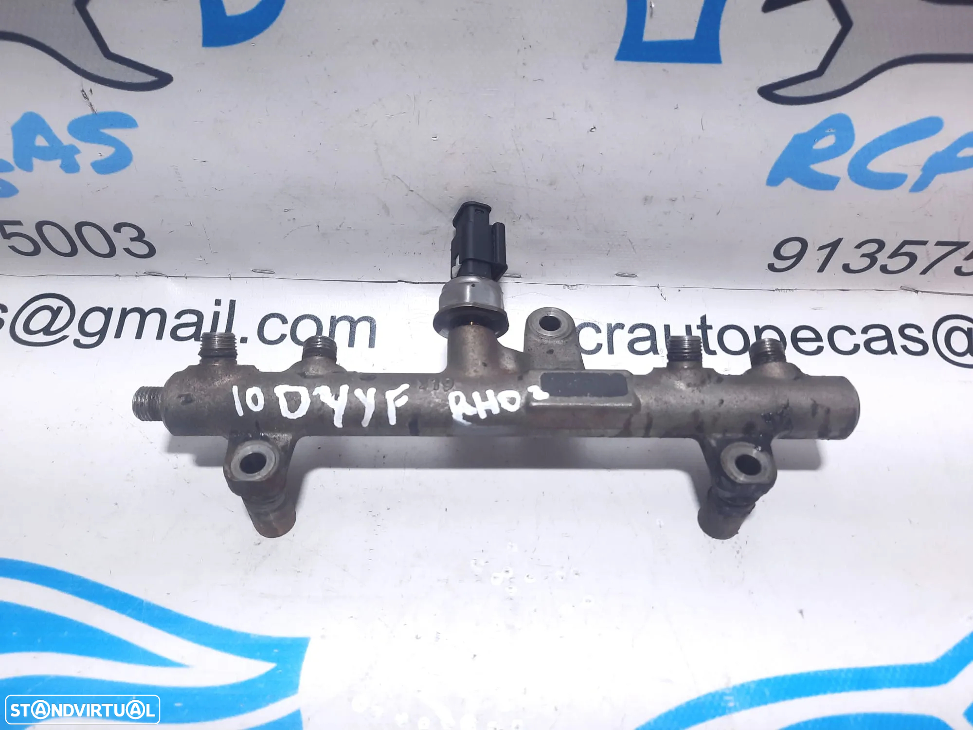 REGUA INJETOR INJETORES PEUGEOT 3008 2.0 HDI 16V 163CV RHH 9681909680 28497Z01 5008 RCZ EXPERT 508 807 FORD KUGA GALAXY SMAX S-MAX MONDEO FOCUS CITROEN C4 C5 JUMPY C8 DS5 DS3 INJECTOR INJECTORES - 3