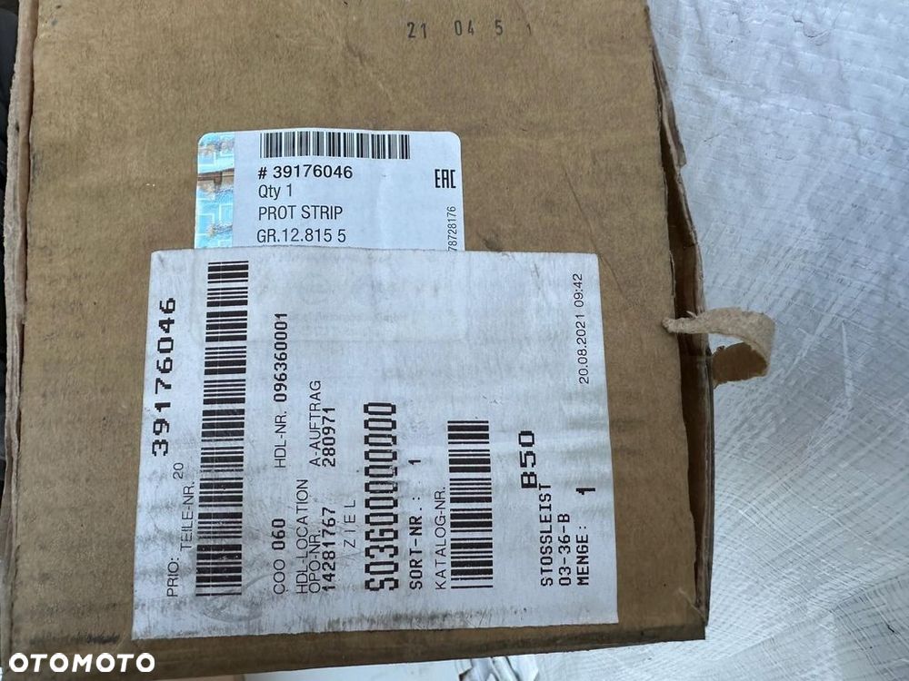 Relingi dachowe bagażnika OPEL COMBO E 39176046 NOWE ORYGINAŁ - 4