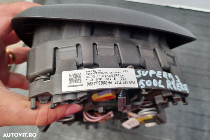 Airbag volan / sofer 5E0880201B PIESA NOUA 5E0880201B Skoda Superb 3 - 5