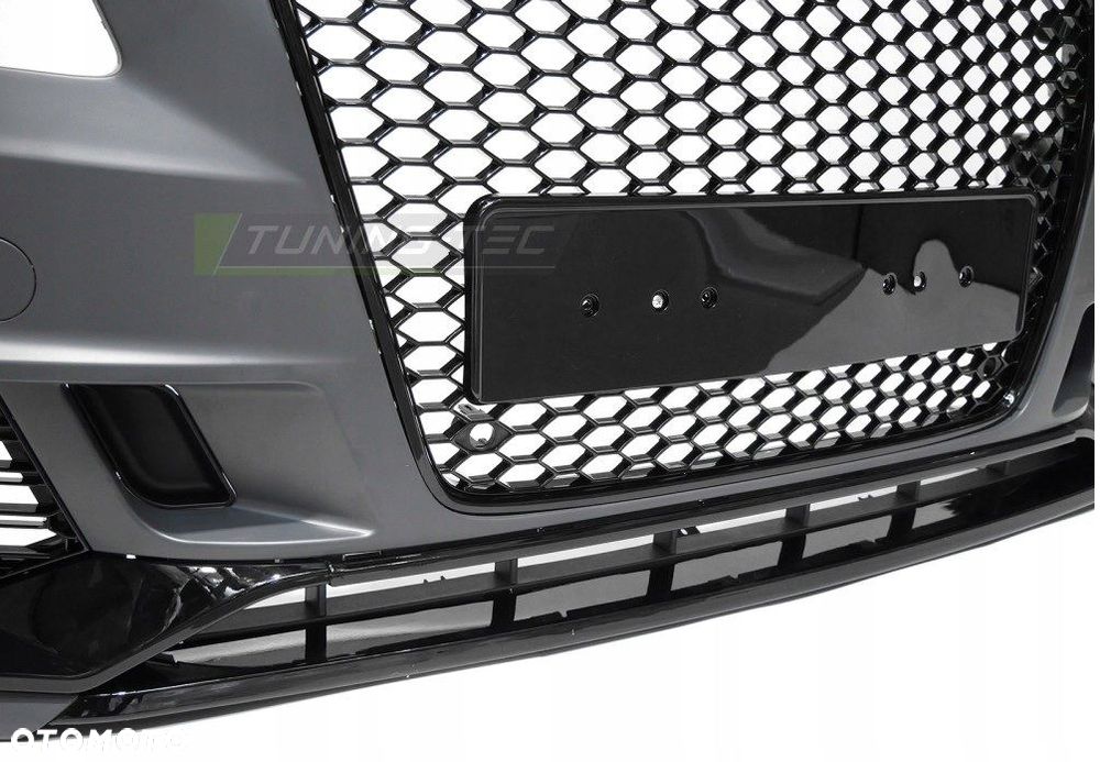 zderzak przedni kpl grill kratki pdc spryski sport look audi a4 b8 8k 2007- - 4