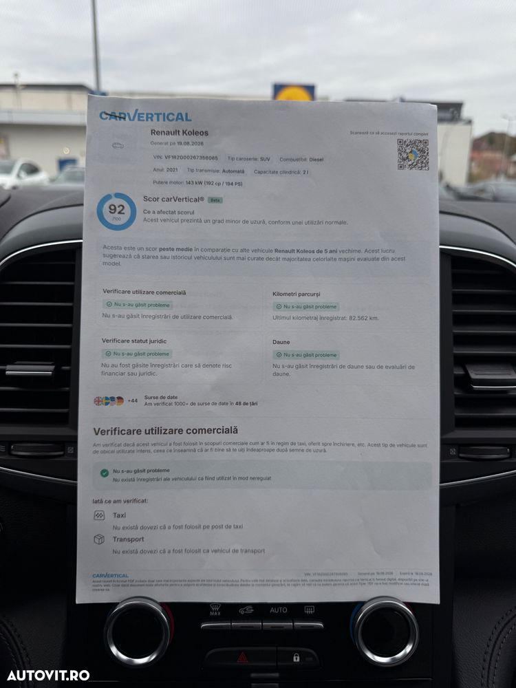 Renault Koleos BLUE dCi X-Tronic 4WD Initiale Paris - 32