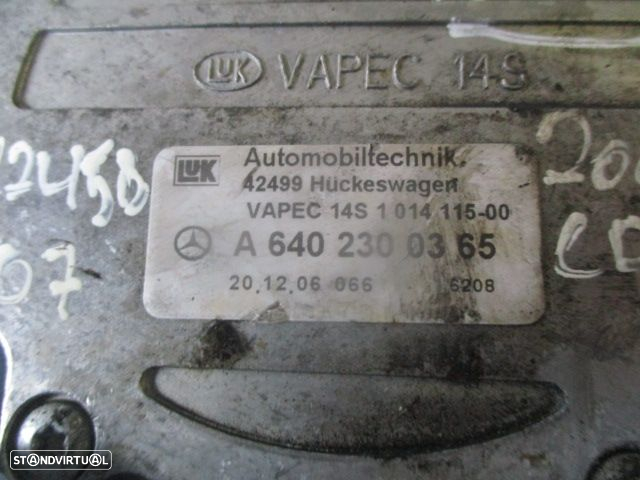 Depressor A6402300365 MERCEDES W245 B 2007 Luk SMART FORFOUR 2006 1.5 DCI 0P LUK - 2