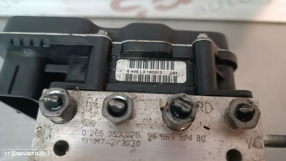 MODULO ABS PEUGEOT 308 I / RCZ REF: 0265252070 96669257480 0265951870 9677013480 - 8