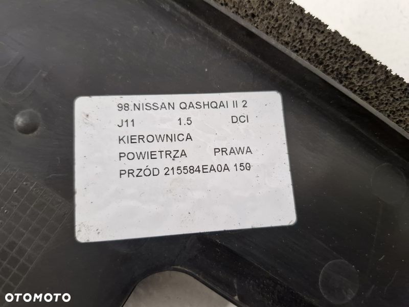 QASHQAI 2 II 1.5 DCI KIEROWNICA POWIETRZA PRAWY PRZÓD PRAWA PRZEDNIA 215584EA0A - 4