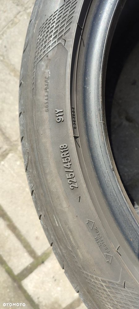 OPONY LETNIE 225/45R18 GOODYEAR EAGUE F1 (2821) LATO 5mm PARA 2 SZTUKI - 6