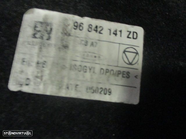 Tampo Cortina Da Mala 96842141ZD PEUGEOT 207 SW 2010 1.6HDI 90CV 5P CINZA - 5