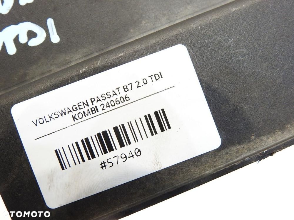 OSŁONA KOMPUTERA SILNIKA VW PASSAT B7 2.0 TDI 3AA906337 - 4