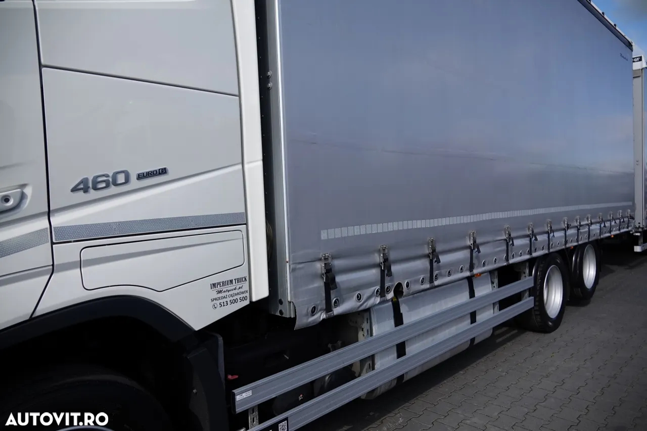 Volvo FH 460 / SET TANDEM / 120 M3 / ALL ON PNEUMATICE / 2022 / DUPĂ CONTRACTUL DE SERVICE GOLD - 7