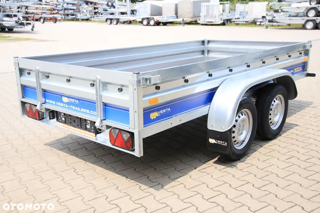 Inny VESTA LIGHT 30DA  Tandem 300x150x37 cm DMC 750kg Rama Spawana - 9