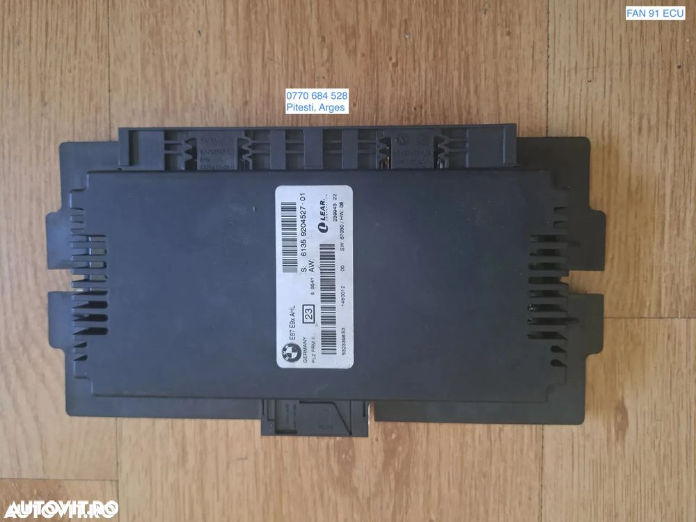 Unitate control ECU Modul FRM 2 original BMW E87 E90 E91 - 1