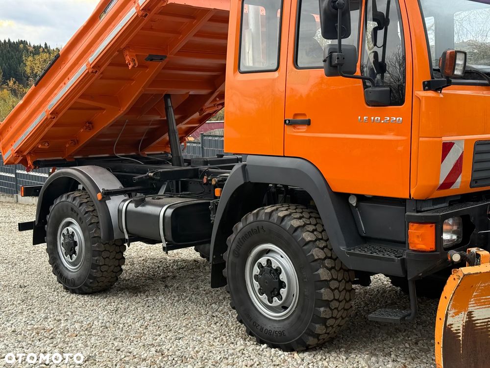 MAN * MAN 10-220 * Kiper Wywrotka Meiller * 4x4 * Zimowe Utrzymanie * Unimog * - 22