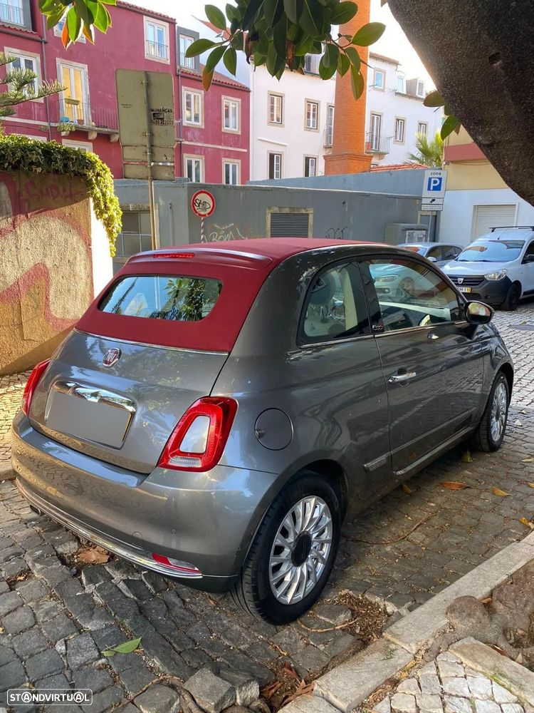Fiat 500C 1.2 Lounge Dualogic - 5