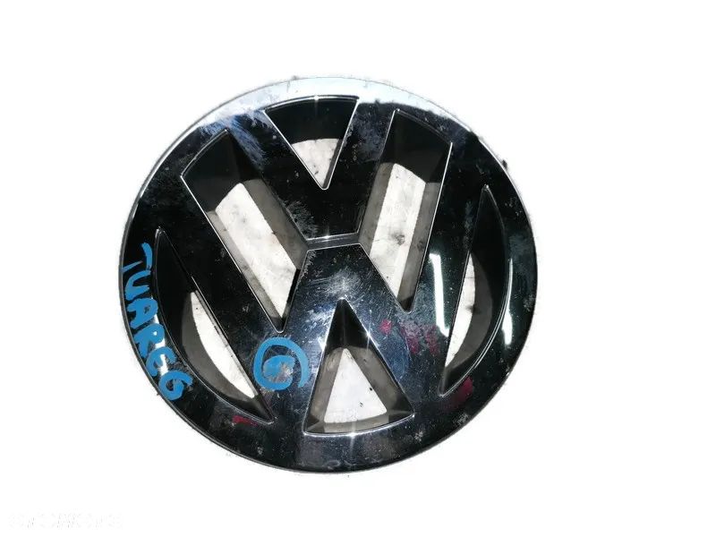 VW TOUAREG 05r LOGO EMBLEMAT ZNACZEK 7L6853601A - 1