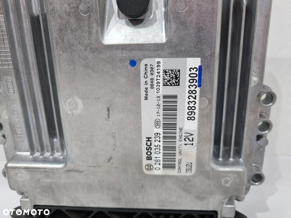 ISUZU D-MAX II KOMPUTER STEROWNIK SILNIKA 8983283903 - 5