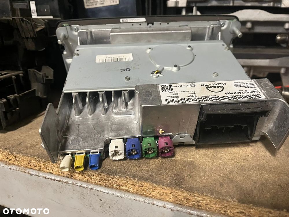 Radio nawigacja  MAN Euro 6 TGS TGX 81.28100-6043 stan nieznany - 4