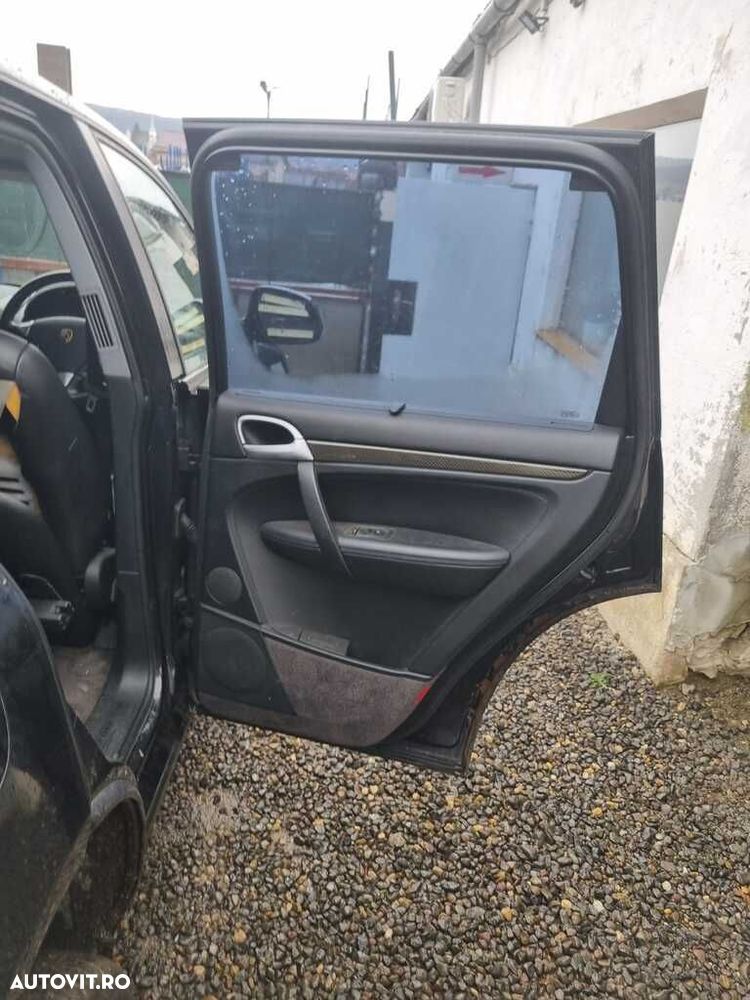 Usa Dreapta Spate Porsche Cayenne 2002 - 2006 SUV 4 Usi NEGRU Z4 / C9Z (1131) - 2