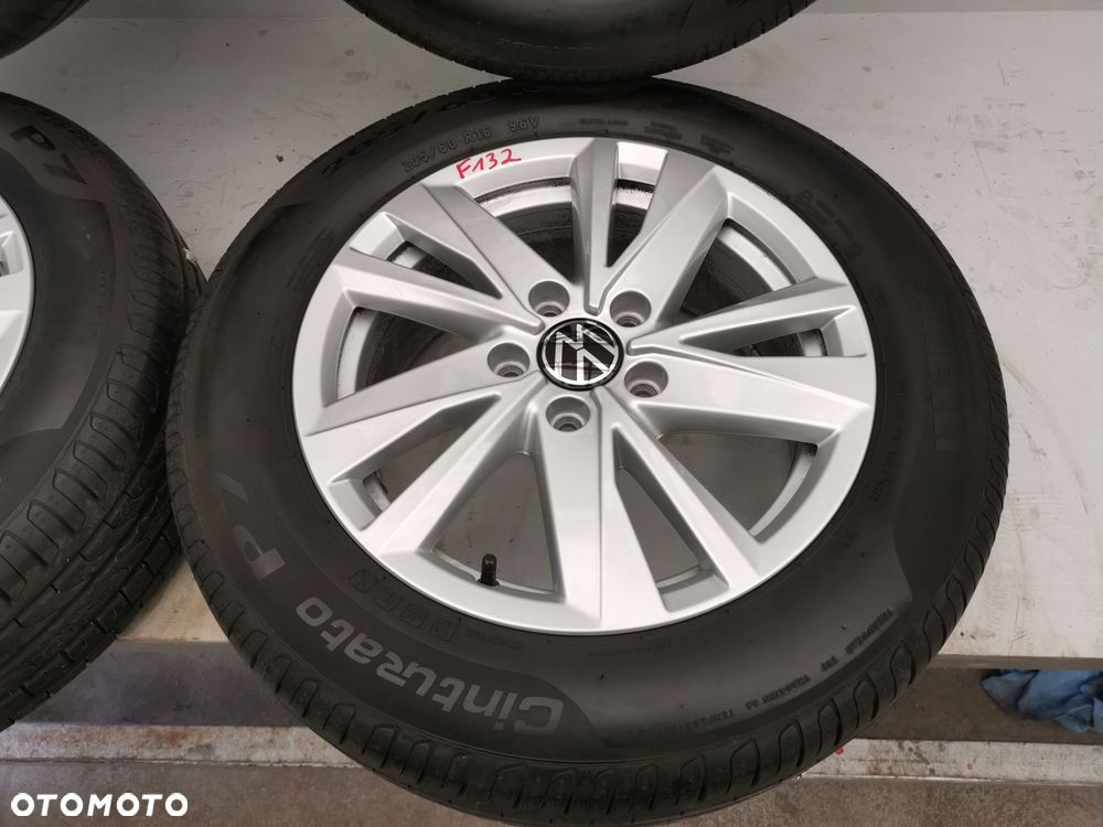 VOLKSWAGEN TOURAN VW KOLA FELGI ALUFELGI OPONY LATO 205/60R16 2022ROK - 4