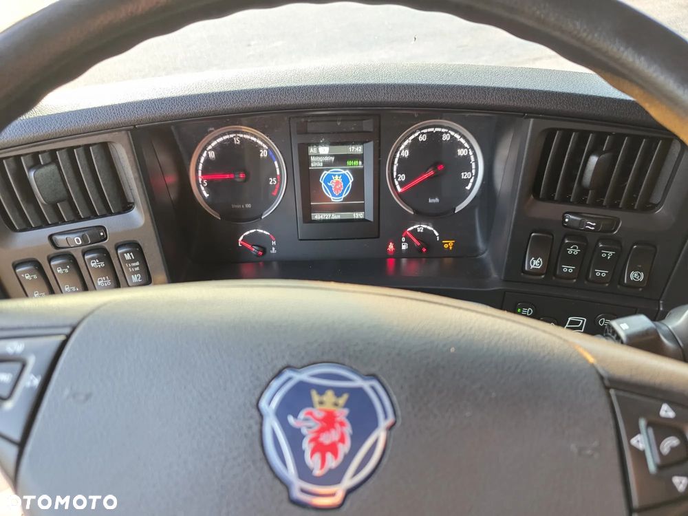 Scania G360 / BURTO-FIRANKA / 3 OSIE / WINDA / 20PALET / E6 / SYPIALNA KABINA / SPROWADZONY / JAK NOWA  PRZEBIEG 490TYŚ / ŁADOWNOŚĆ 14500KG / - 27