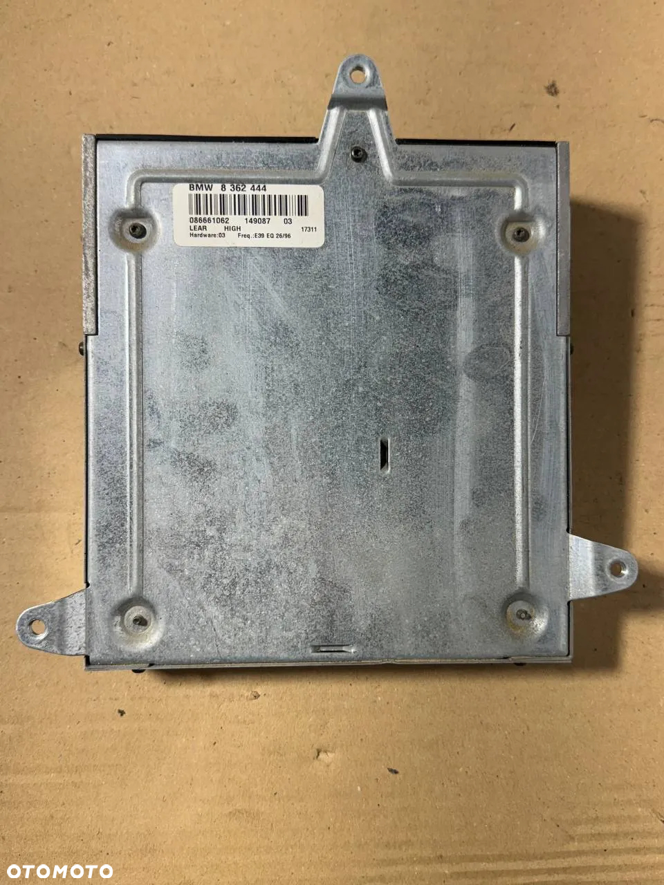 BMW 5 E39 2000 WZMACNIACZ 8362444 086661062 149087 - 2