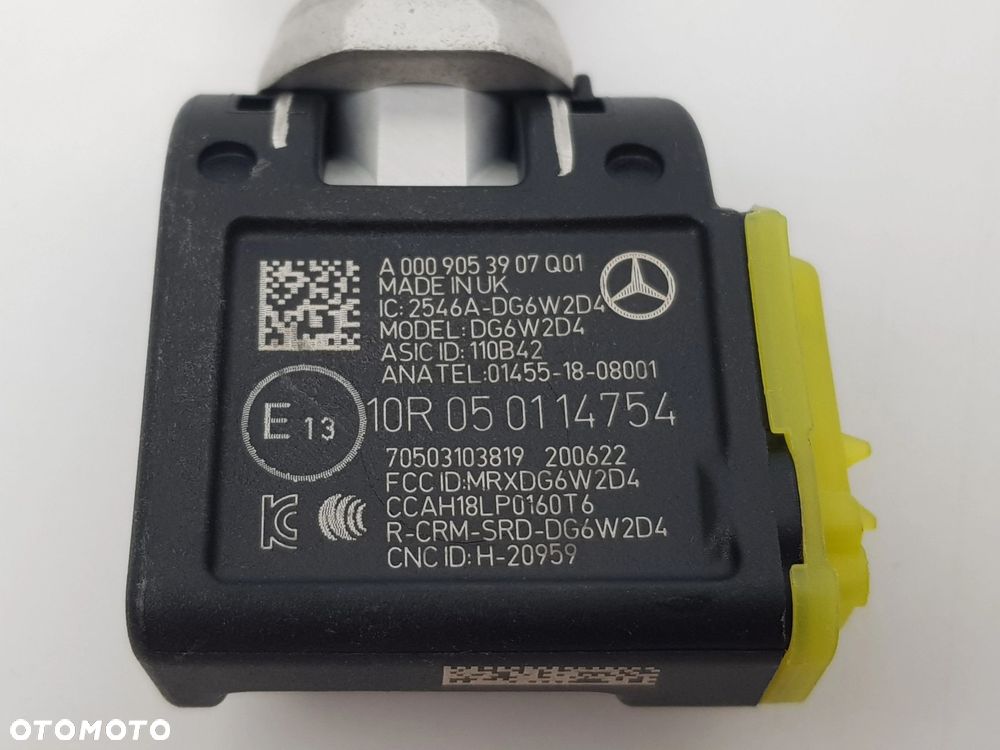 NOWY ORYGINALNY Czujnik ciśnienia w oponach TPMS Mercedes w253 A0009053907 - 9