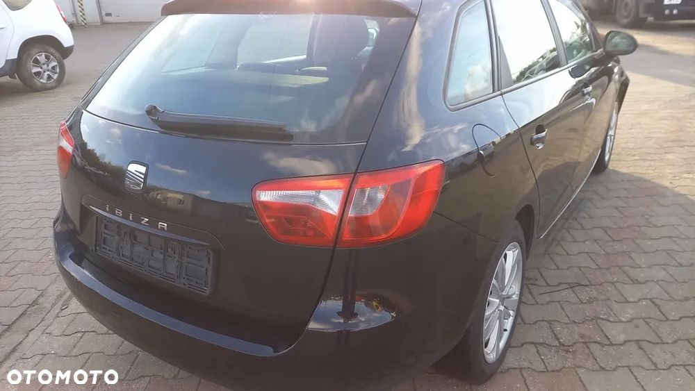 Seat Ibiza 1,4 IV kombi części CGG klapa drzwi błotnik zderzak kod lakieru LY7P lampa reflelektor felgi - 1