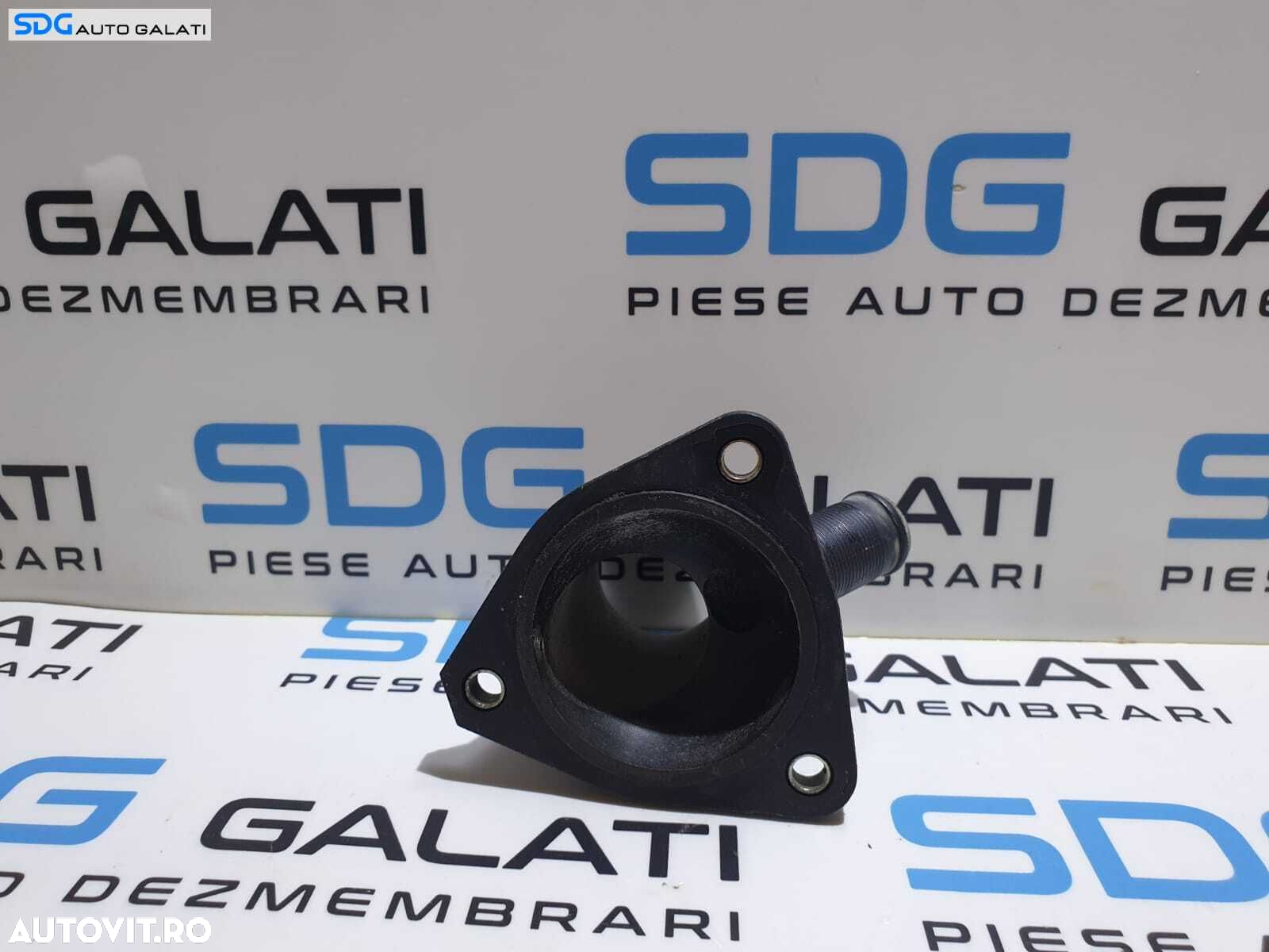 Tub Tubulatura Cot Flansa Lichid Racire Termostat Peugeot 206 1.9 D 1998 - 2012 Cod 9609493180 - 3