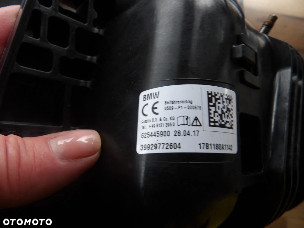 BMW - G31,G30 - PODUSZKA PASAŻERA - NIE REGENEROWANA - 6254459 - 2